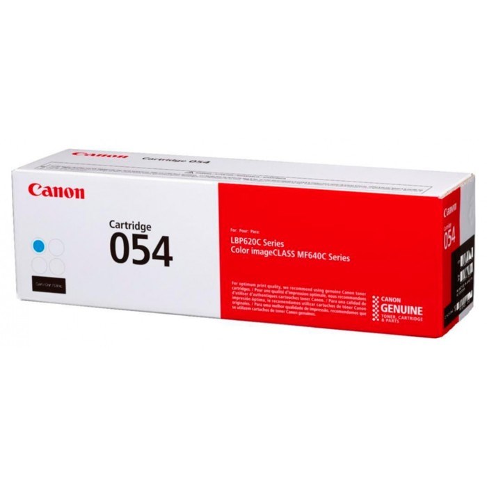 Картридж Canon 054 BK 3024C002 (MF645Cx/MF643Cdw/MF641Cw), для Canon (1500 стр.), чёрный - фото 51372089