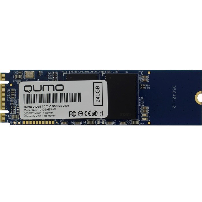 Накопитель SSD QUMO Novation Q3DT-240GAEN-M2, 240Гб, PCI-E x4, M2 - фото 51373058