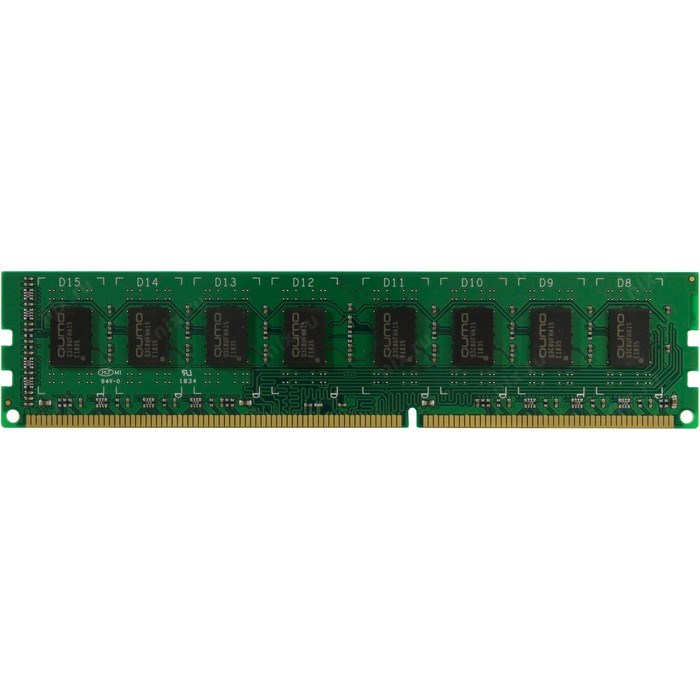 Память DDR3 QUMO QUM3U-4G1333C9, 4Гб, 1333 МГц, PC-10660, DIMM - фото 51373063