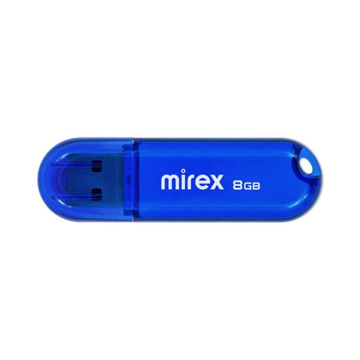 Флешка Mirex CANDY BLUE, 8 Гб ,USB2.0, чт до 25 Мб/с, зап до 15 Мб/с, синяя - фото 51373359