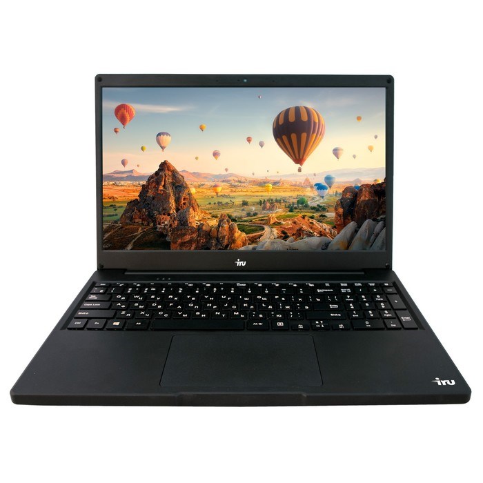 Ноутбук IRU Калибр 15Y, 15.6",  i7 8550U, 16 Гб, SSD 480 Гб, Intel UHD, FDos, чёрный - фото 51373385