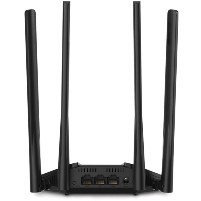 Wi-Fi роутер Mercusys MR30G AC1200, 1167 Мбит/с, 2 порта 1000 Мбит/с, чёрный - фото 51373391