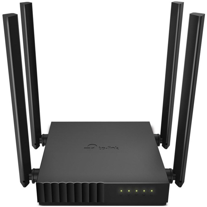 Wi-Fi роутер TP-Link Archer C54, 1167 Мбит/с, 4 порта 100 Мбит/с, чёрный - фото 51373406