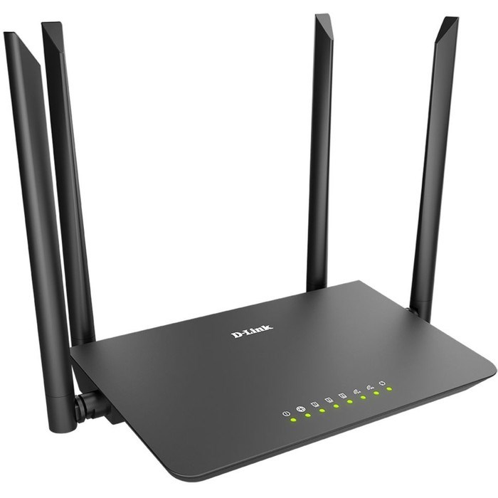 Wi-Fi роутер D-Link DIR-820/RU/A1A, 1167 Мбит/с, 3 порта 100 Мбит/с, чёрный - фото 51373435