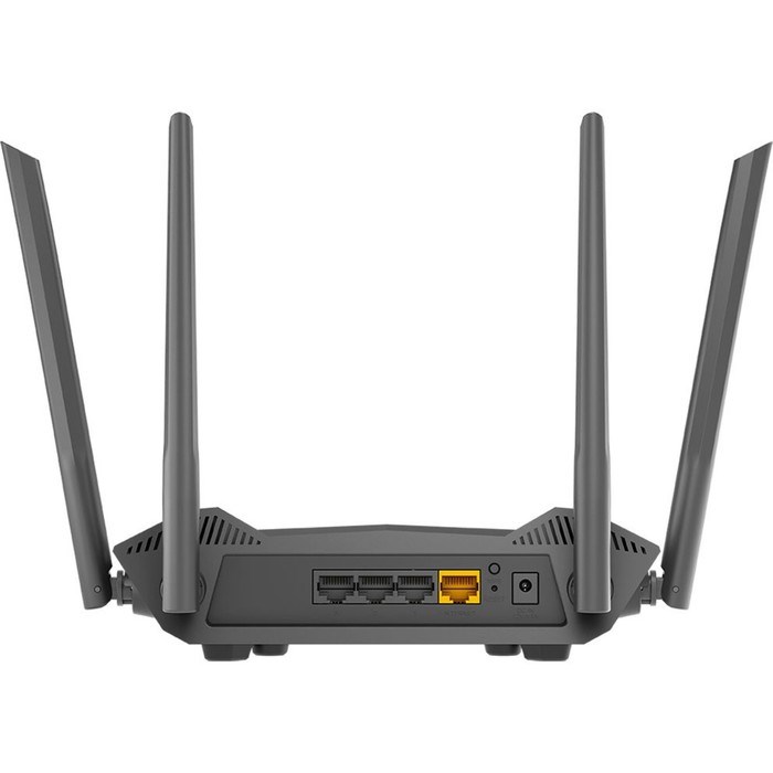 Wi-Fi роутер D-Link DIR-X1530, 1500 Мбит/с, 3 порта 1000 Мбит/с, чёрный - фото 51373449