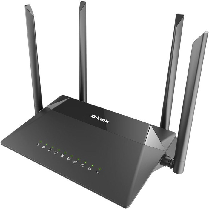 Wi-Fi роутер D-Link DIR-853, 1167 Мбит/с, 4 порта 1000 Мбит/с, чёрный - фото 51373451