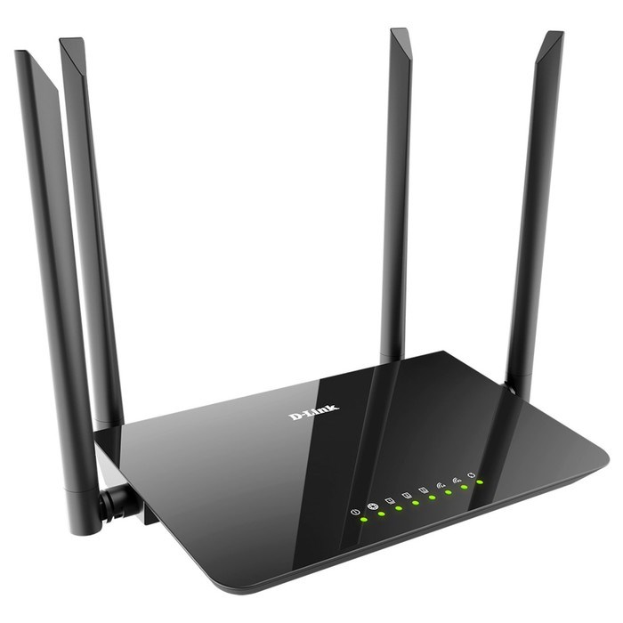 Wi-Fi роутер D-Link DIR-843/RU (DIR-843/RU/B1A), 1167 Мбит/с, 3 порта 1000 Мбит/с, чёрный - фото 51373456