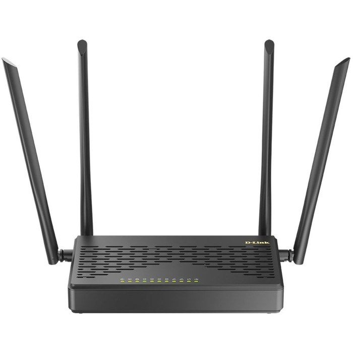 Wi-Fi роутер D-Link DIR-825 (DIR-825/GFRU/R3A), 1167 Мбит/с, 4 порта 1000 Мбит/с, чёрный - фото 51373458