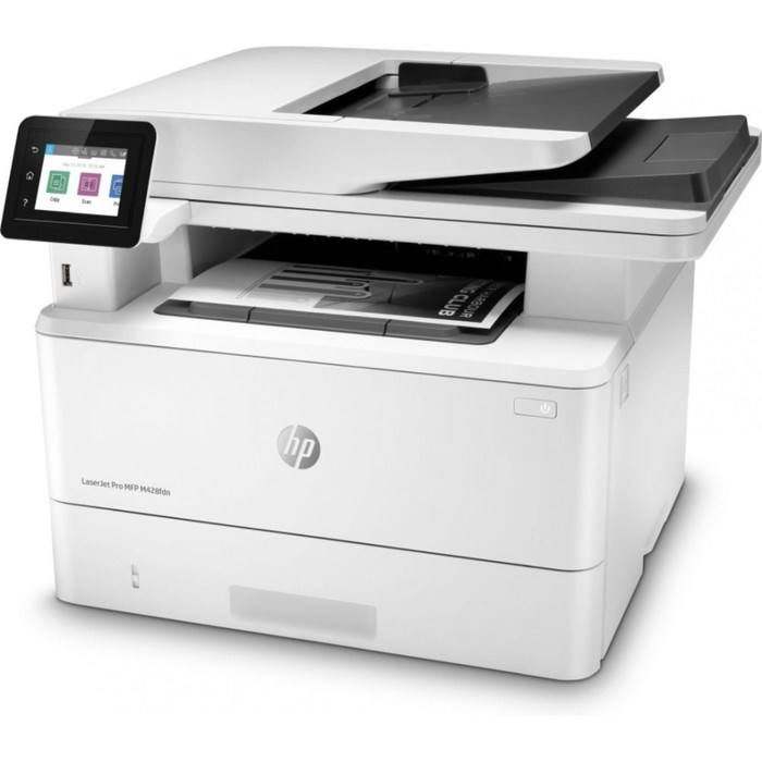 МФУ лазерный чёрно-белый HP LaserJet Pro M428fdn (W1A32A), A4, Duplex Net - фото 51373537