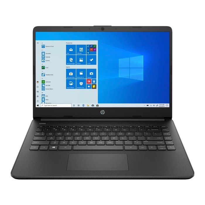 Ноутбук HP14 14s-fq0024ur, 14", 3050U, 4 Гб, SSD 256 Гб, AMD,  Win11, чёрный - фото 51373538