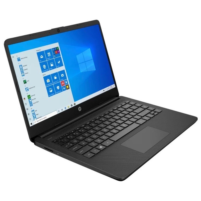 Ноутбук HP14 14s-fq0024ur, 14", 3050U, 4 Гб, SSD 256 Гб, AMD,  Win11, чёрный - фото 51373539