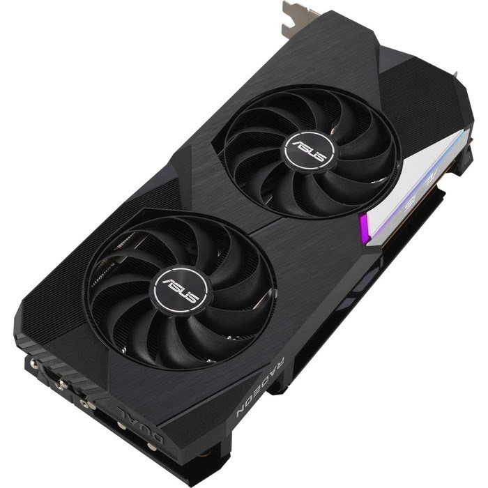 Видеокарта Asus DUAL-RX6700XT-12G, AMD Radeon RX 6700XT, 12Gb, GDDR6, HDMI, DP - фото 51373595