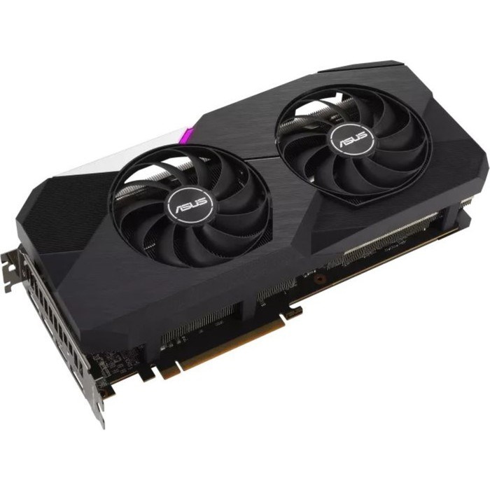 Видеокарта Asus DUAL-RX6700XT-O12G, AMD Radeon RX 6700XT, 12Gb, GDDR6, HDMI, DP - фото 51373610