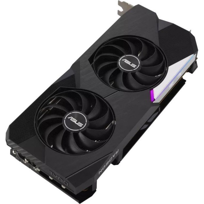 Видеокарта Asus DUAL-RX6700XT-O12G, AMD Radeon RX 6700XT, 12Gb, GDDR6, HDMI, DP - фото 51373612