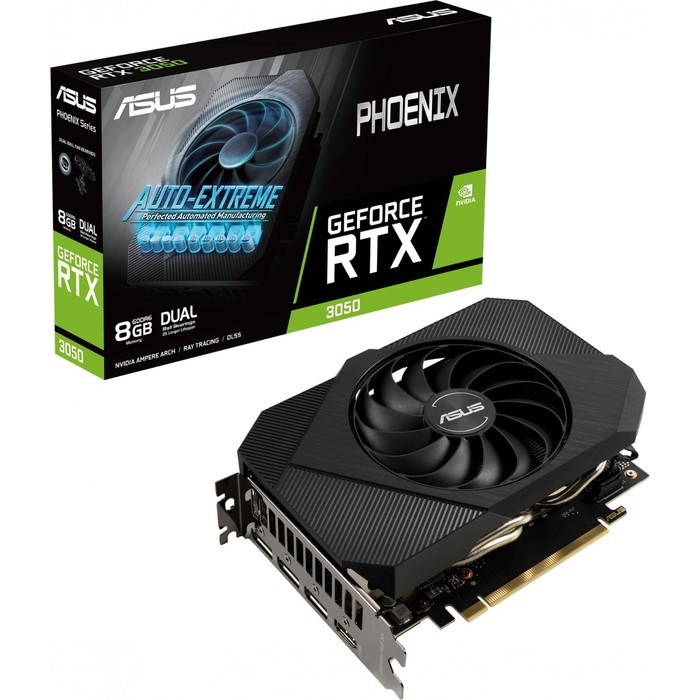 Видеокарта Asus PH-RTX3050-8G, GeForce RTX 3050, 8Gb, GDDR6, HDMI, DP - фото 51373666