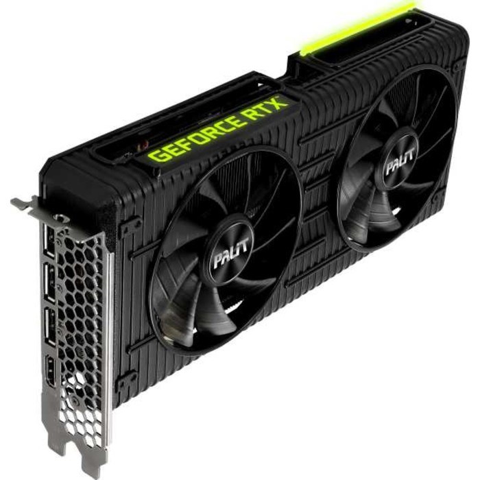 Видеокарта Palit PA-RTX3060Ti DUAL OC 8G V1 LHR, GeForce RTX 3060Ti, 8Gb, GDDR6, HDMI, DP - фото 51373681