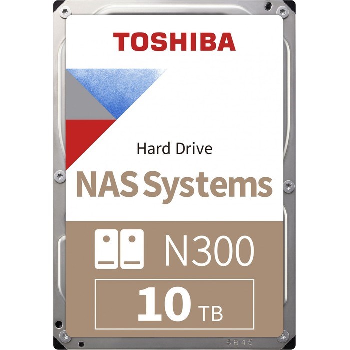 Жесткий диск Toshiba SATA-III, 10Tb, HDWG11AUZSVA NAS N300, 7200rpm, 256Mb, 3.5" Bulk - фото 51373689