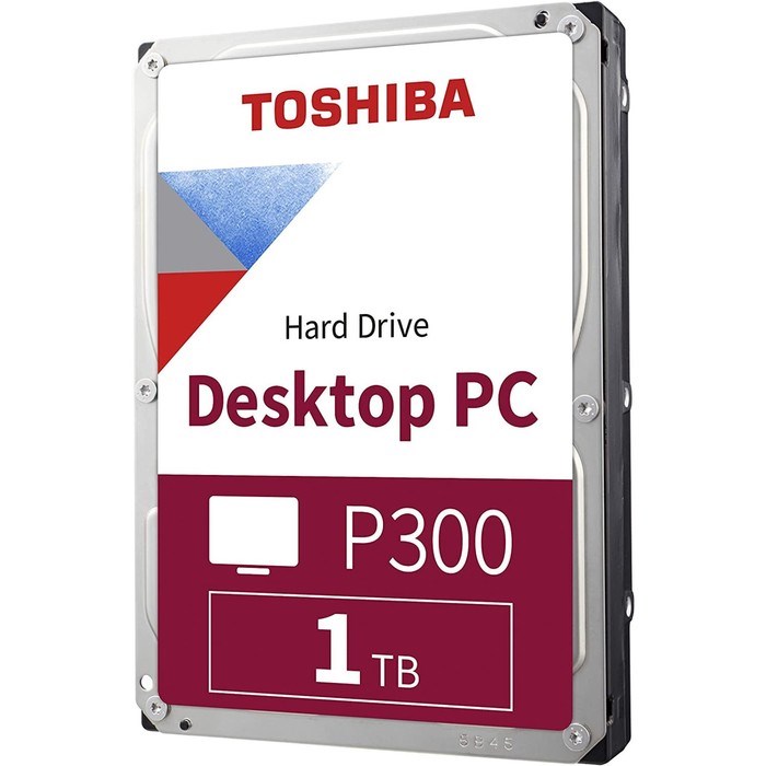 Жесткий диск Toshiba SATA-III, 1Tb, HDWD110UZSVA Desktop P300, 7200rpm, 64Mb, 3.5" - фото 51373694