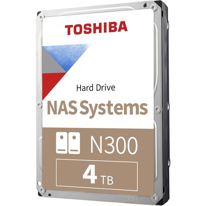 Жесткий диск Toshiba SATA-III, 4Tb, HDWG440UZSVA NAS N300, 7200rpm, 256Mb, 3.5" Bulk - фото 51373696