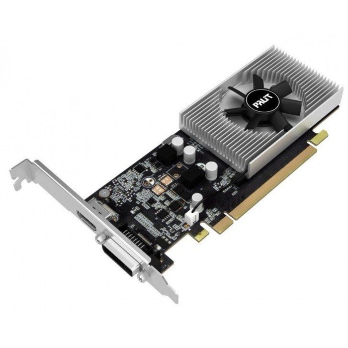 Видеокарта Palit PA-GT1030 2GD4, GeForce GT 1030, 2Gb, DDR4, DVI, HDMI, HDCP - фото 51373739