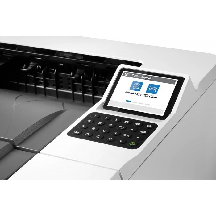 Принтер лазерный чёрно-белый HP LaserJet Enterprise M406dn (3PZ15A), A4, Duplex Net - фото 51373791