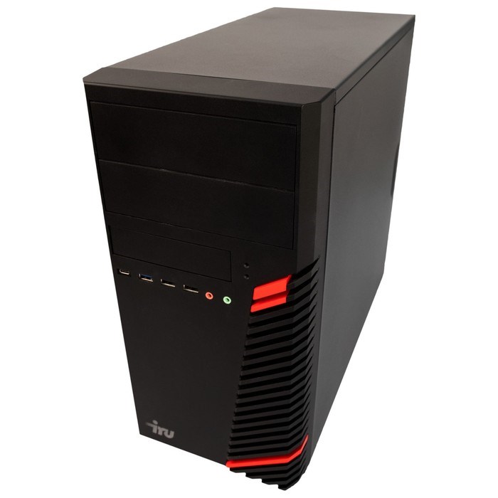 Компьютер IRU Office 310H5SM MT, i5 11400, 8 Гб, HDD 1 Тб SSD 512 Гб, UHDG 730, FDos, чёрный   93299 - фото 51373815