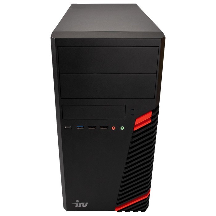 Компьютер IRU Office 310H5SM MT, i5 11400, 8 Гб, HDD 1 Тб SSD 512 Гб, UHDG 730, FDos, чёрный   93299 - фото 51373816