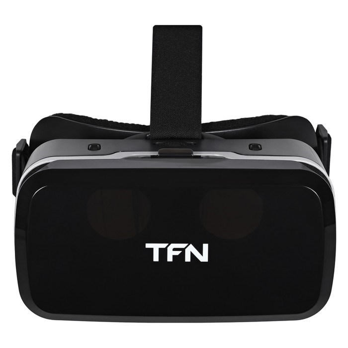 3D Очки виртуальной реальности TFN VR VISON, смартфоны до 6,5", регулировка, черные - фото 51374615