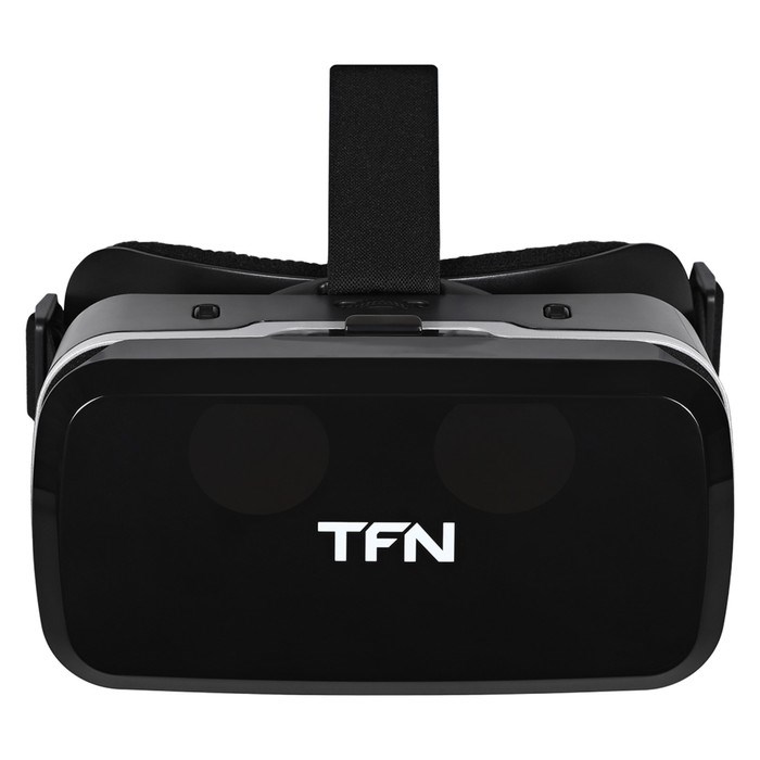 3D Очки виртуальной реальности TFN VR VISON PRO, смартфоны до 7", регулировка, черные - фото 51374622