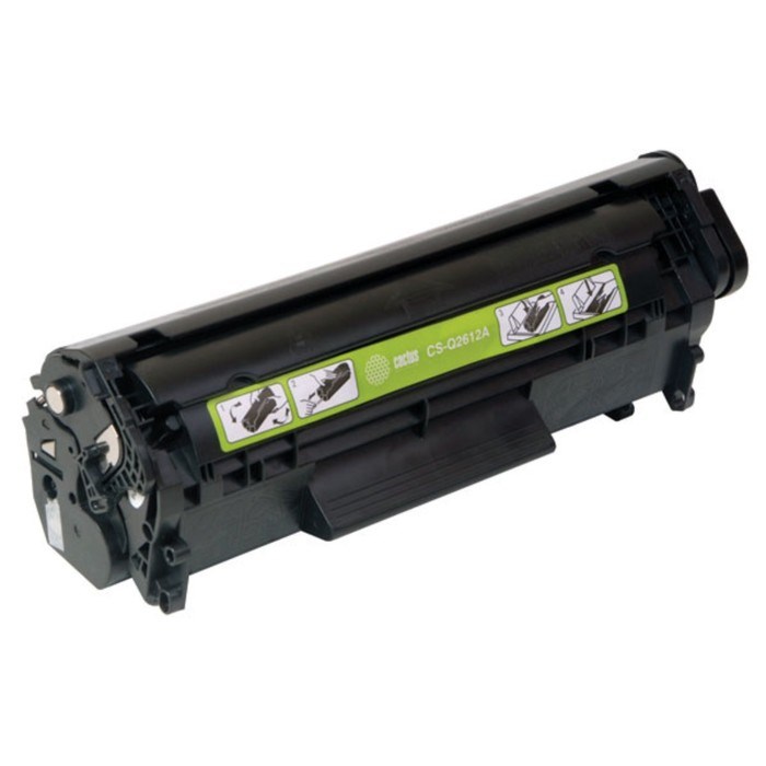 Картридж Cactus CS-Q2612AS Q2612A, для HP LJ 1010/1012/1015/1018/1020/1020P, 2000 страниц, цвет чёрны - фото 51375650 Картридж Cactus CS-Q2612AS Q2612A, для HP LJ 1010/1012/1015/1018/1020/1020P, 2000 страниц, цвет чёрны - фото 51375650