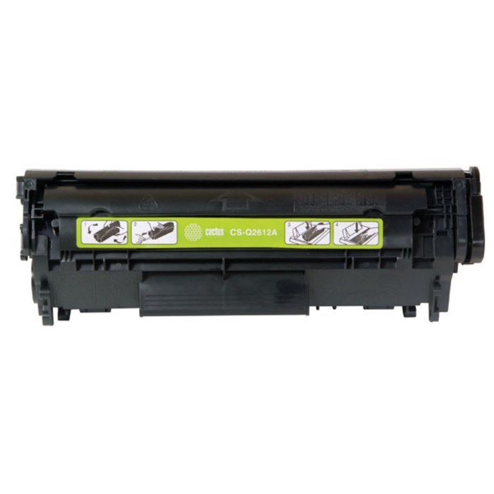 Картридж Cactus CS-Q2612AS Q2612A, для HP LJ 1010/1012/1015/1018/1020/1020P, 2000 страниц, цвет чёрны - фото 51375651 Картридж Cactus CS-Q2612AS Q2612A, для HP LJ 1010/1012/1015/1018/1020/1020P, 2000 страниц, цвет чёрны - фото 51375651
