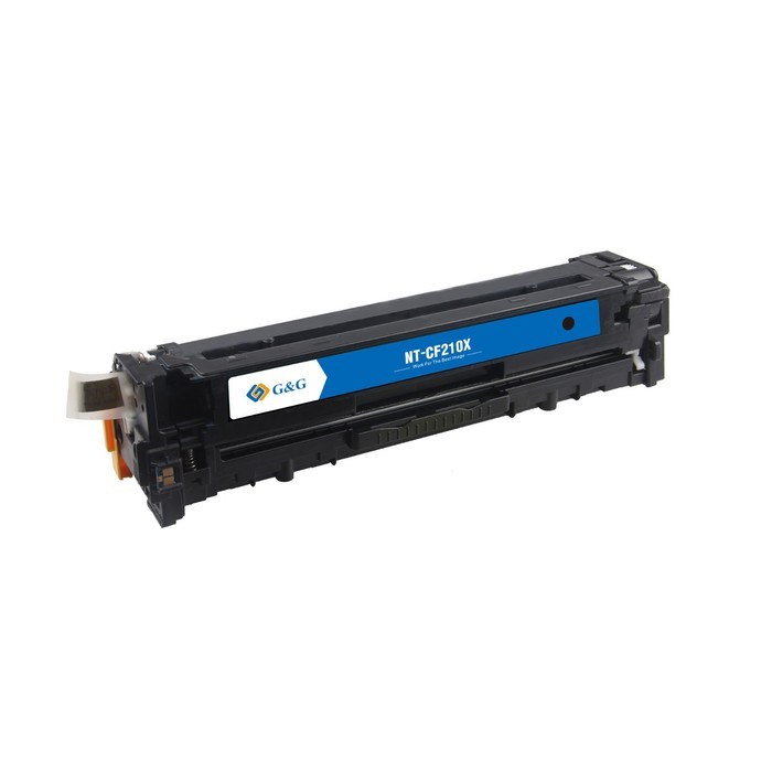 Картридж G&G NT-CF210X, для HP LJ Pro 200 color Printer M251n/nw/MFP M276n, 2400 страниц, цвет чёрный - фото 51376055