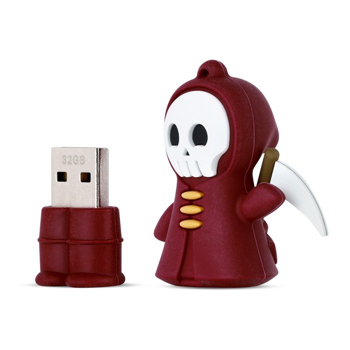 Флешка Smartbuy Halloween series "Мрачный Жнец", 32 Гб, USB2.0, чт до 25 Мб/с, зап до15 Мб/с - фото 51377399