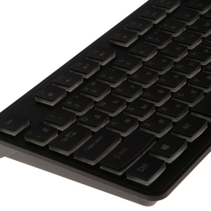 Клавиатура Gembird KB-250L, игровая, проводная, 104 клавиши, подсветка, USB, чёрная - фото 51377599
