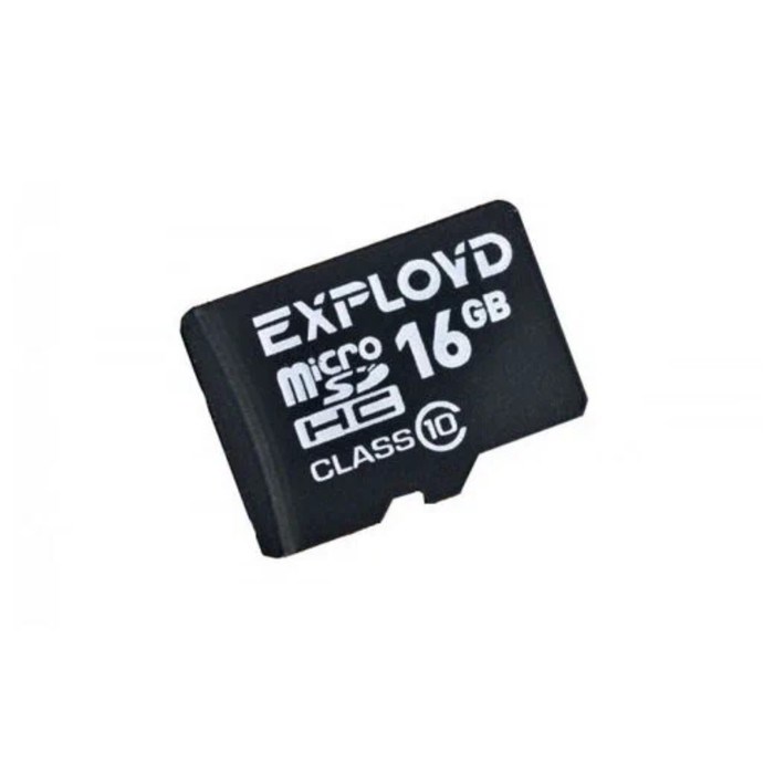 Карта памяти Exployd MicroSD, 16 Гб, SDHC, класс 10 - фото 51378090