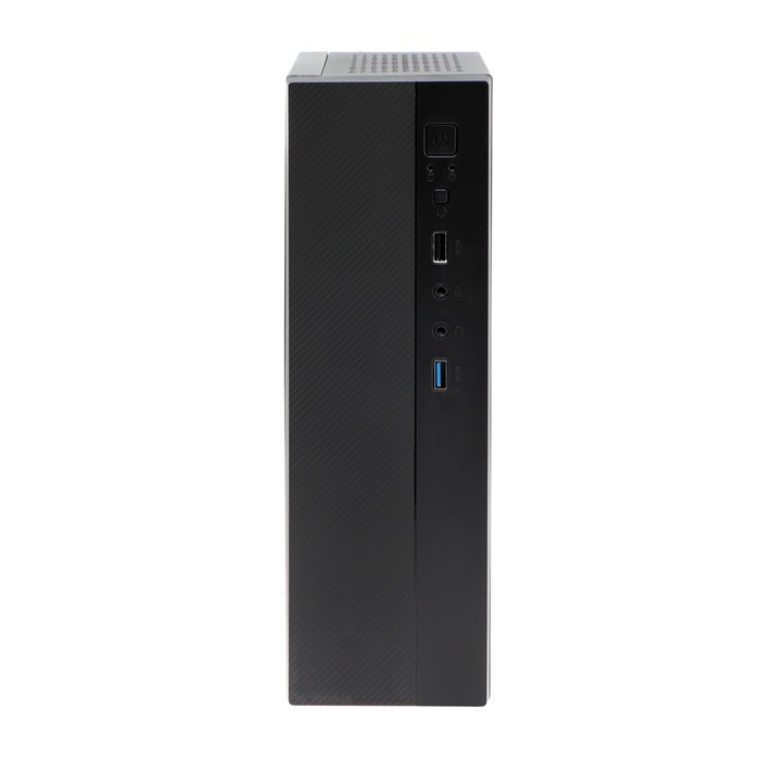 Корпус ExeGate Desktop MI-301U, без БП, mATX/mini-ITX, 1хUSB 2.0, 1хUSB 3.0, чёрный - фото 51378351