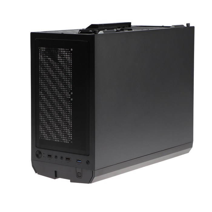 Корпус ExeGate Miditower EVO-5020, без БП, ATX, 2хUSB 2.0, 1хUSB 3.0, подсветка, чёрный - фото 51378376