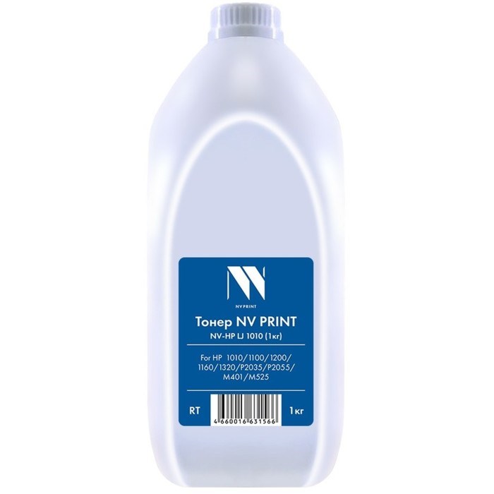 Тонер NV PRINT HP 1010 для HP LaserJet LJ P2030/ 2035/ 2050/LJ Pro M400/425/LJ 4200, 1 кг - фото 51378471