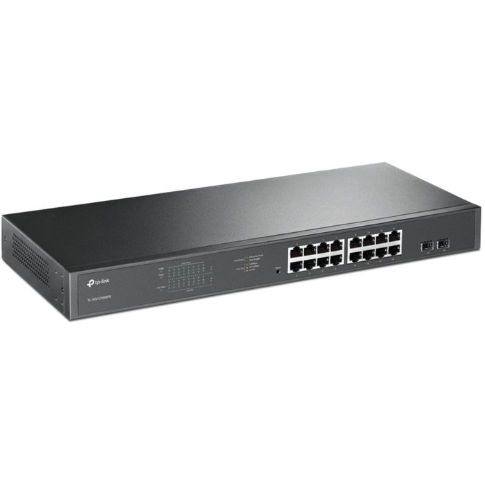Коммутатор TP-Link JetStream TL-SG1218MPE, управляемый, 16х10/100/1000BASE-T - фото 51378640 Коммутатор TP-Link JetStream TL-SG1218MPE, управляемый, 16х10/100/1000BASE-T - фото 51378640