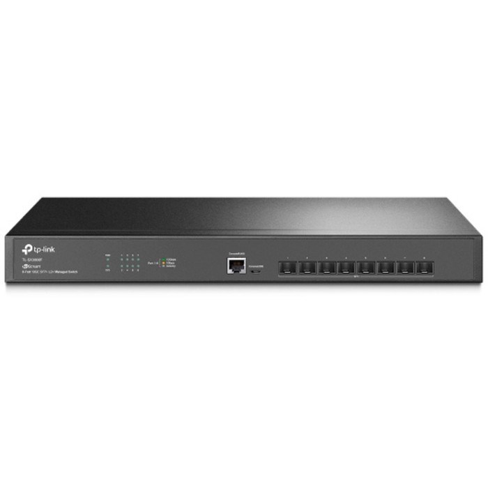 Коммутатор TP-Link TL-SX3008F, управляемый, 8х10/100/1000BASE-T - фото 51378709