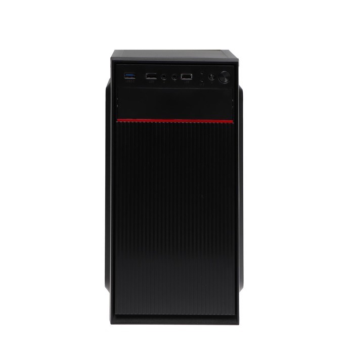 Корпус ExeGate BAA-113U, без БП, mATX, 2хUSB 2.0, 1хUSB 3.0, чёрный - фото 51379105