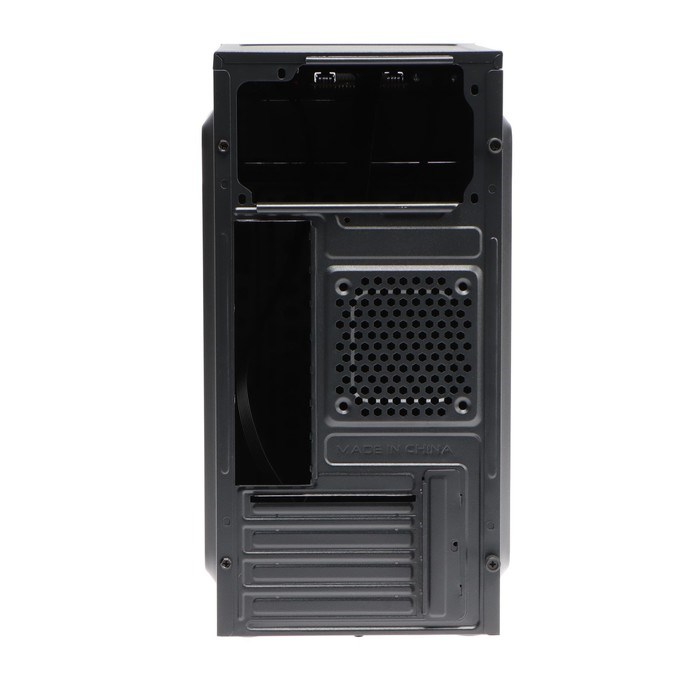 Корпус ExeGate BAA-113U, без БП, mATX, 2хUSB 2.0, 1хUSB 3.0, чёрный - фото 51379108