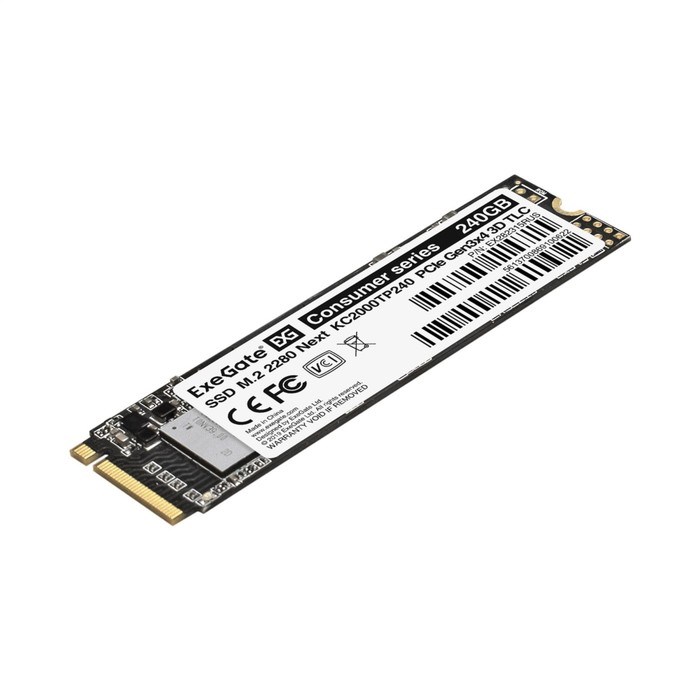 Накопитель SSD ExeGate Next KC2000TP240, 240 Гб, PCI-E x4, M2 - фото 51379114