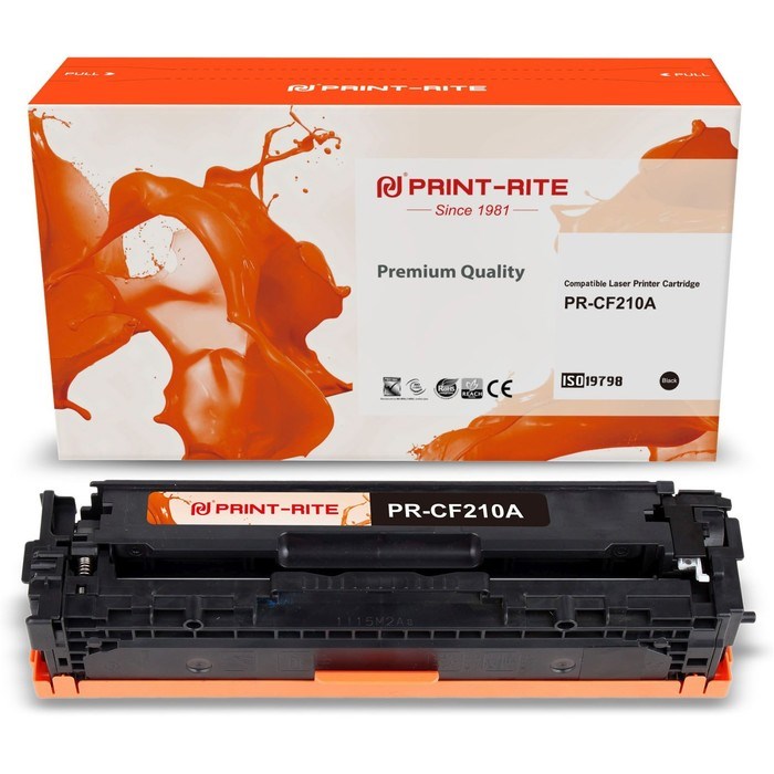 Картридж лазерный TFH992BPU1J PR-CF210A CF210A для HP LJ Pro 200/M251/M276 (1600k), чёрный - фото 51379215