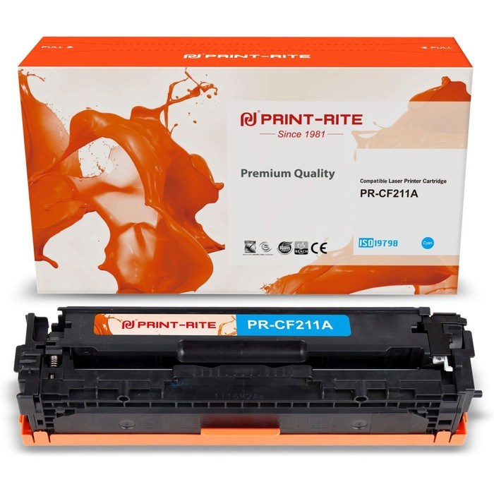 Картридж лазерный TFH993CPU1J PR-CF211A CF211A для HP LJ Pro 200/M251/M276 (1800k), голубой   949307 - фото 51379219