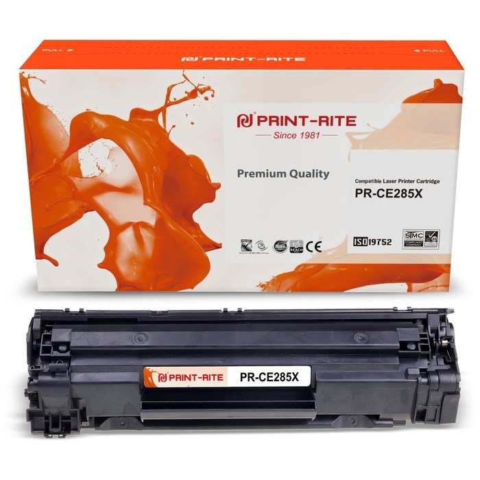 Картридж лазерный TFHBEABPU1J PR-CE285X CE285X для HP LJ M1130 MFP/ M1132MFP (3000k), чёрный - фото 51379342