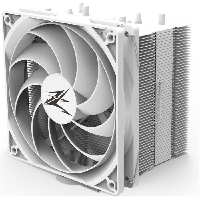 Кулер Zalman CNPS10X PERFORMA WHITE Soc-AM4/1151/1200/2066/1700, 4-pin, 16-27dB, Al+Cu - фото 51379454