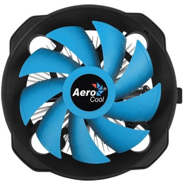 Кулер Aerocool BAS U-PWM, Soc-AM4/1151/1200, 4-pin, 15-26dB, Al, 110W, 361 гр, Ret - фото 51379472