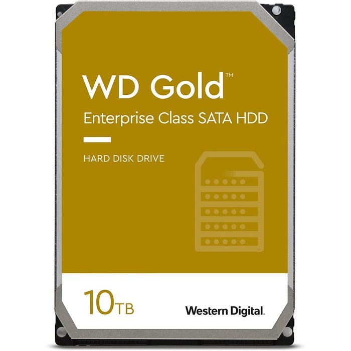 Жёсткий диск WD WD102KRYZ Server Gold, 10 Тб, SATA-III, 3.5" - фото 51379786