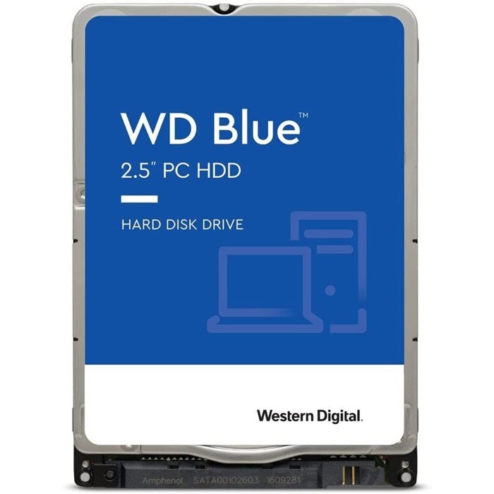 Жёсткий диск WD WD20SPZX Notebook Blue, 2 Тб, SATA-III, 2.5" - фото 51379788